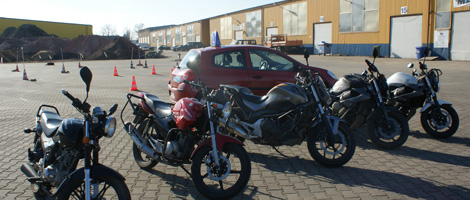 motocykle Wyższej Szkoły Jazdy